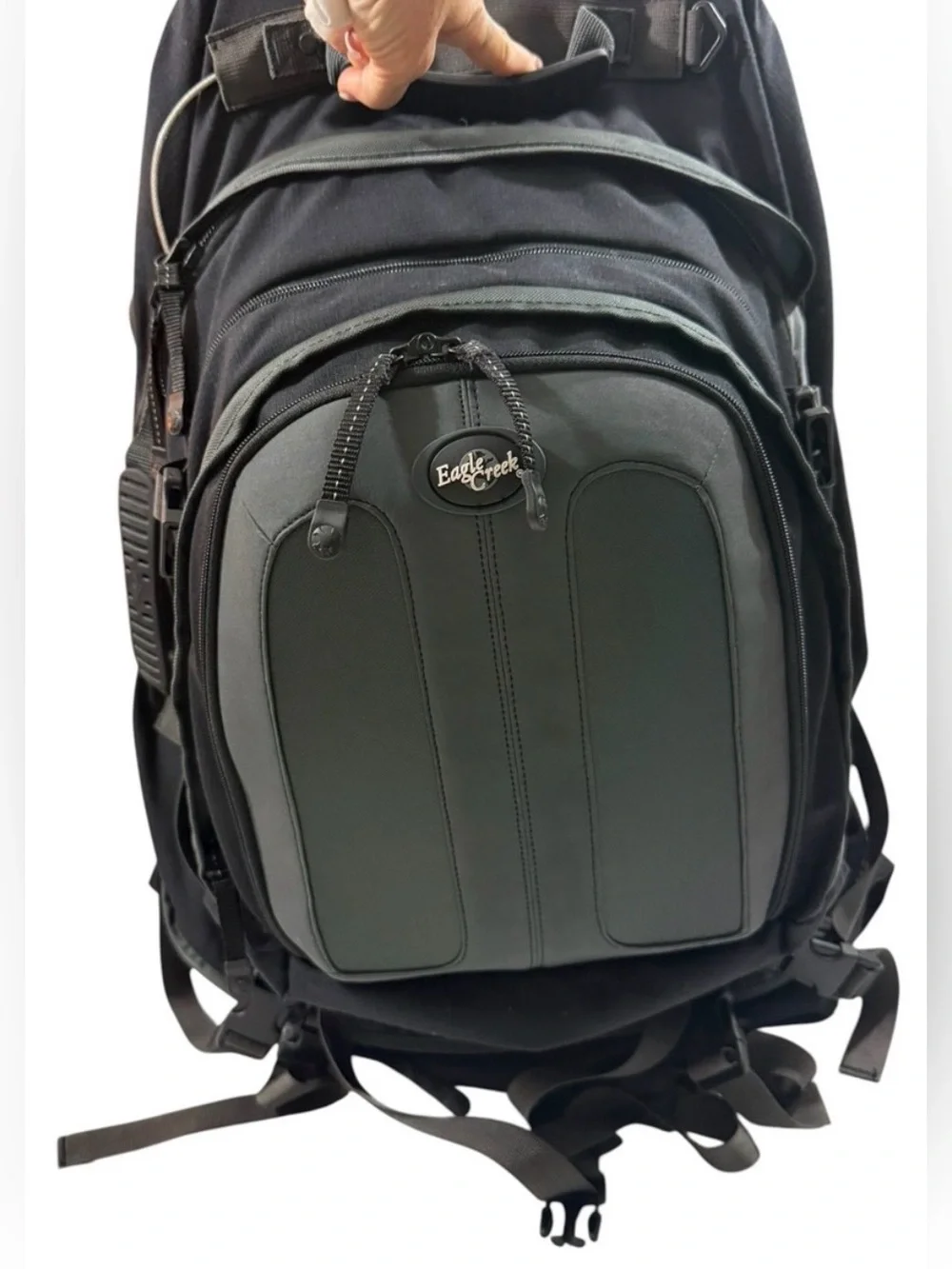 Vintage Eagle Creek Continental Journey Modular Zip Off Travel Backpack Daypack